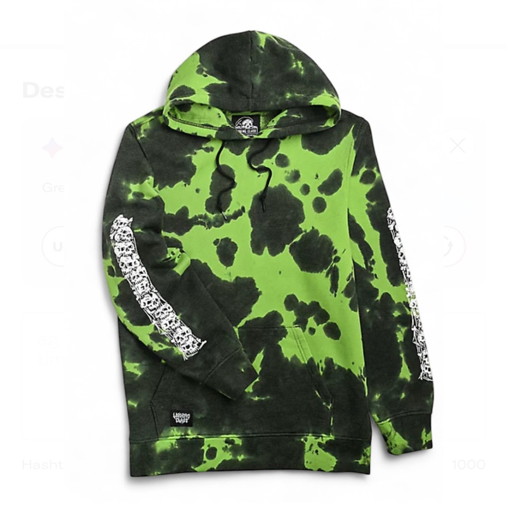 Lurking Class Green Hoodie